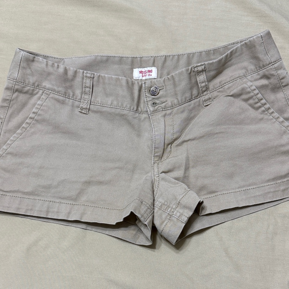Mossimo Supply Co. Women's Beige Cargo Shorts